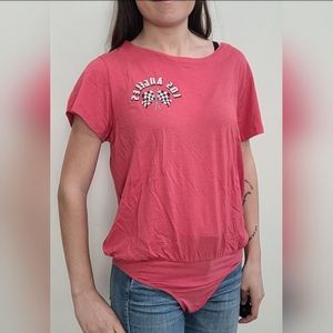 *SOLD ON MERCARI* Free People Los Angeles Raceway Jumpsuit/Bodysuit Size Large